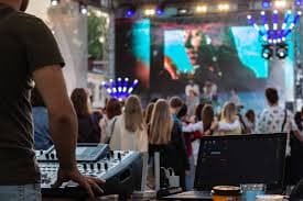 Outdoor DJ Stage