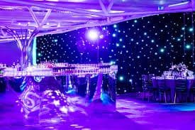 Purple Stage Lighting